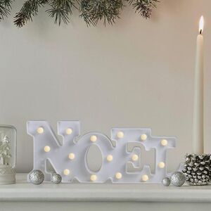 Northlight 17 Battery Operate, Noel, White